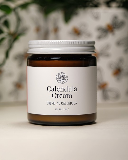 A Jar of Natural Organic Calendula Cream