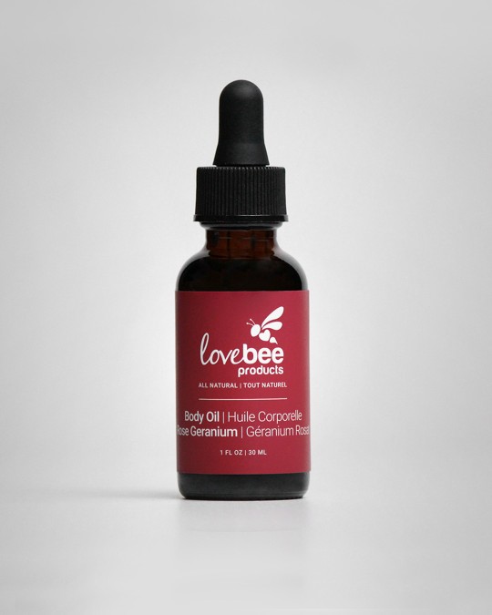 Rose Geranium Body Oil