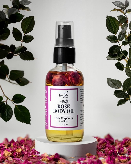 Rose Natural Body Oil