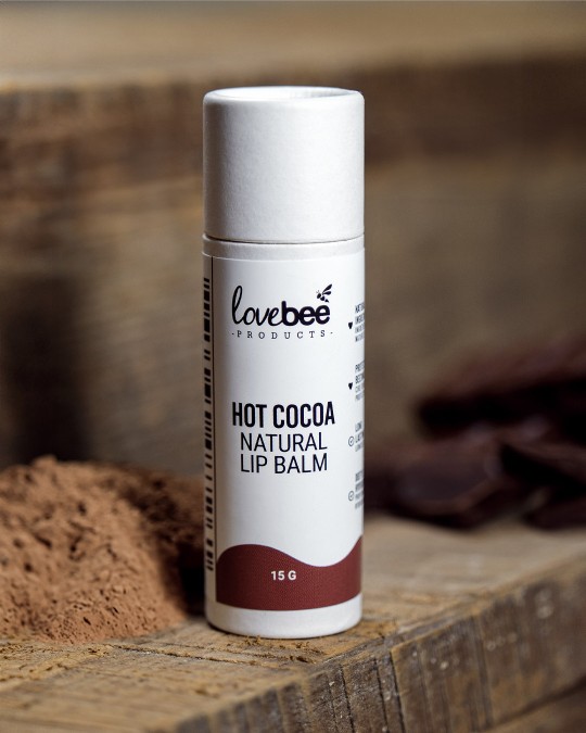 All Natural Hot Cocoa Lip Balm