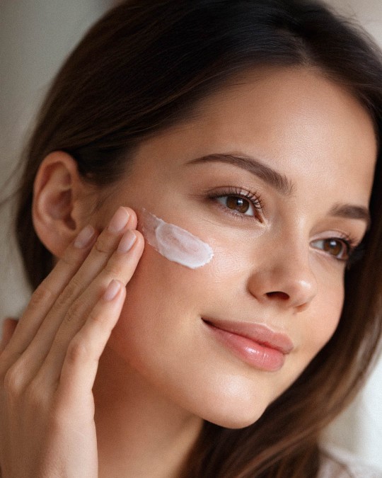 Sunrise Face Moisturizer Application