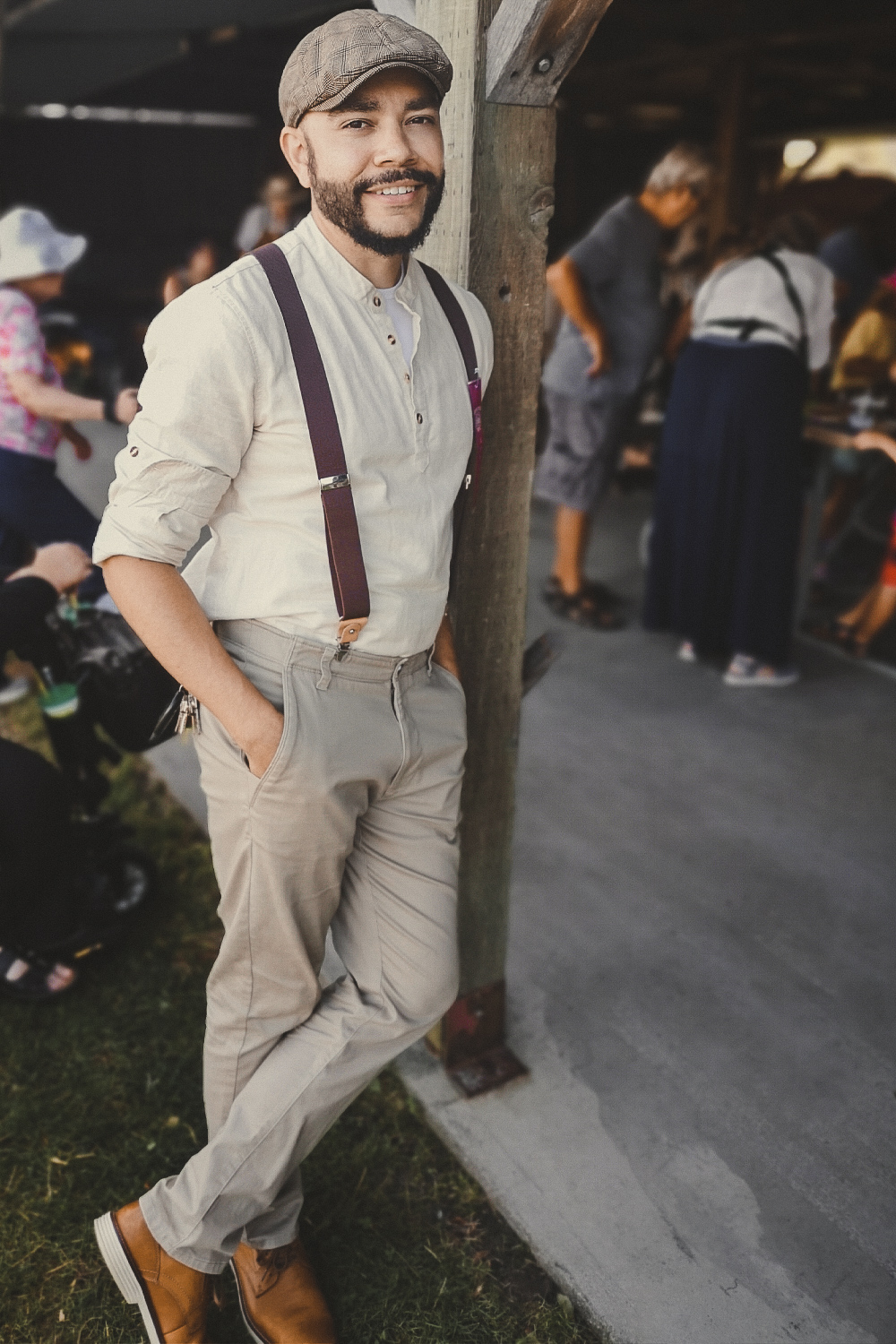 Tim At Marshville Heritage Festival in Wainfleet Ontario