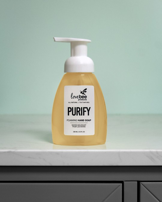 Purify Foaming Hand Soap Bathroom