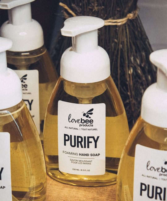 Purify Hand Soap at the Crystal Beach Mercantile