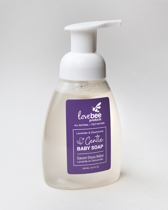 Foaming Lavender & Chamomile Baby Soap