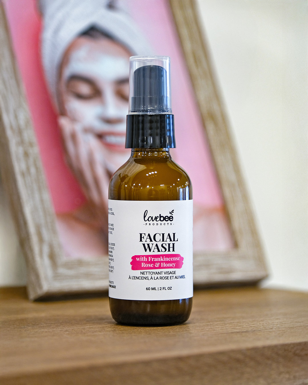 Frankincense Rose & Honey Facial Wash