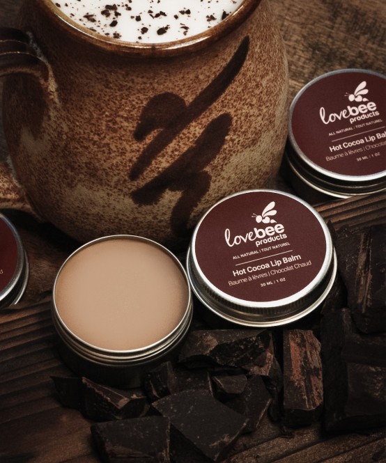Hot Cocoa Lip Balm 100 Natural With Organic Ingredients