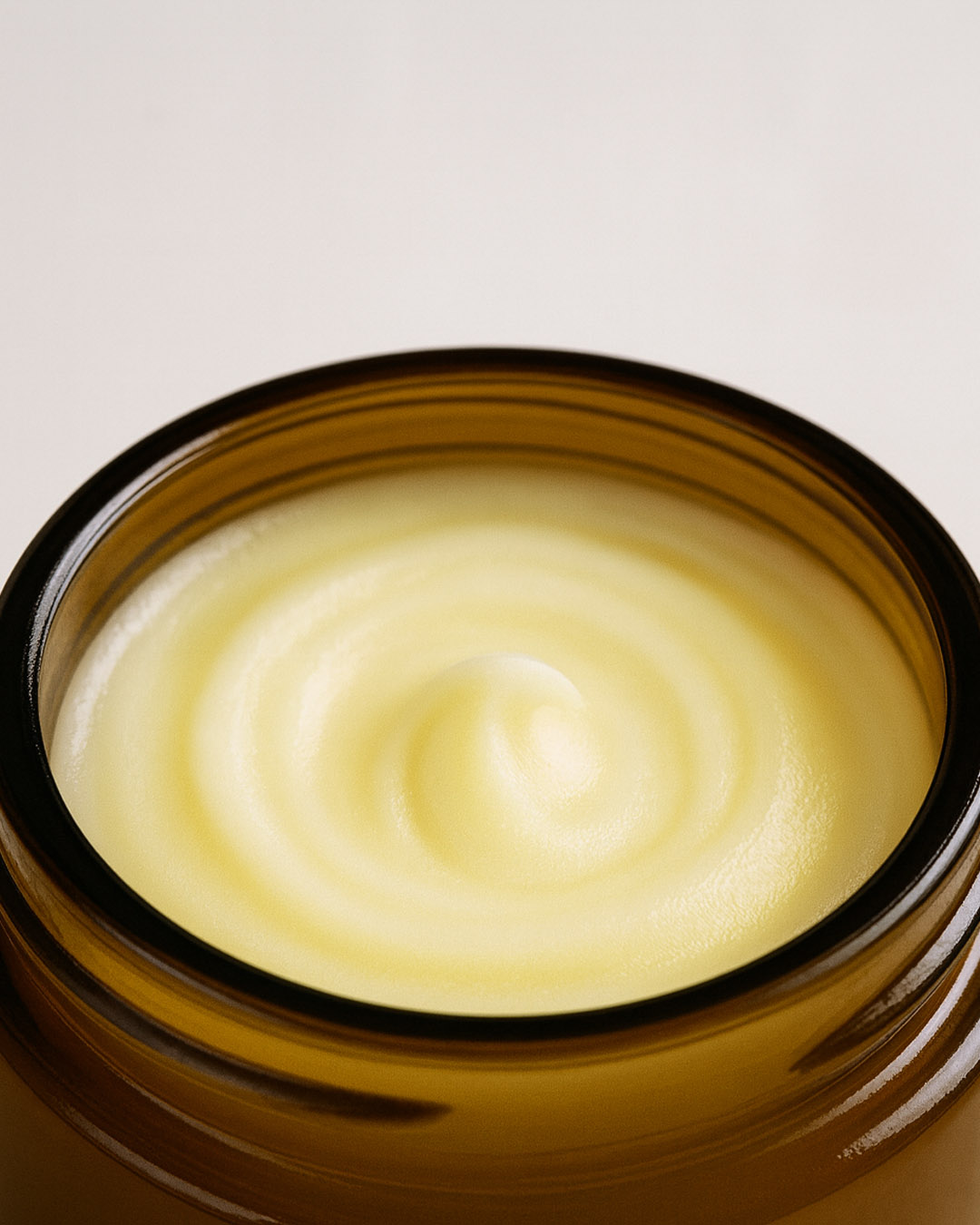 Lavender Body Butter Open Jar