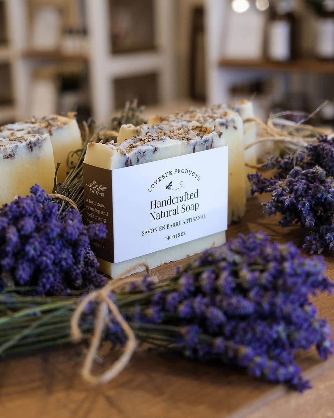 Vegan shop bar soap