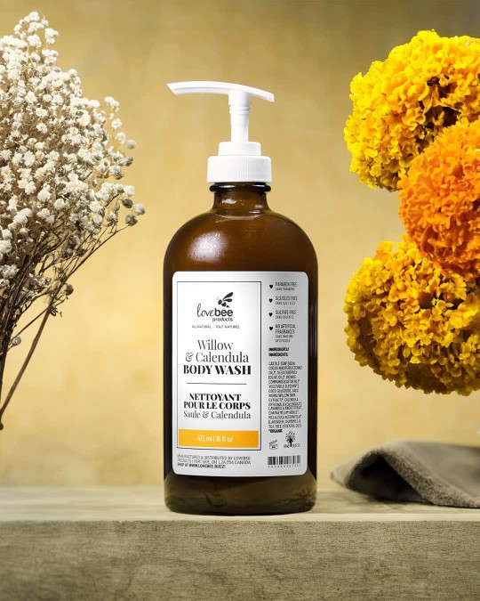 Willow & Calendula Body Wash