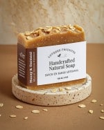 Handcrafted Honey & Oatmeal Bar Soap