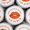 Natural Lip Scrub Lids